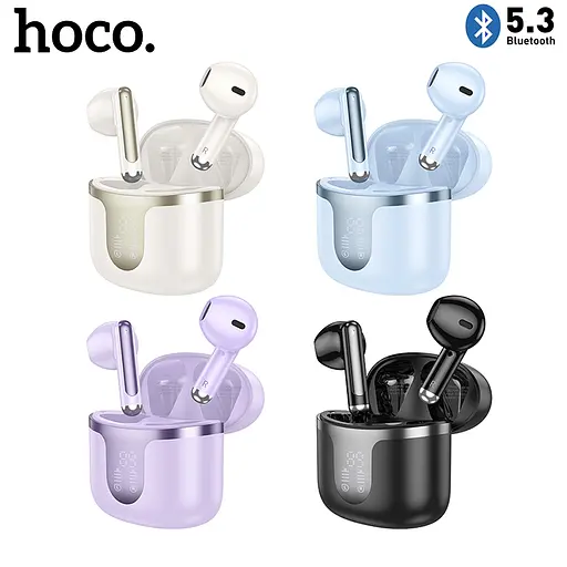 Навушники Hoco EQ7 TWS headset | BT5.3, 40/300mAh, 7h | black - фото 3