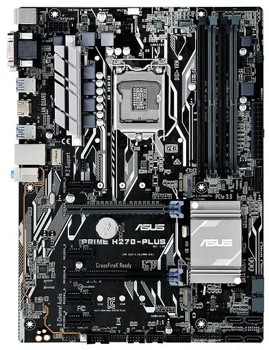 Материнская плата ASUS Prime H270-Plus (Prime H270-Plus) (Socket 1151, Intel H270, ATX) Б/у - фото 1