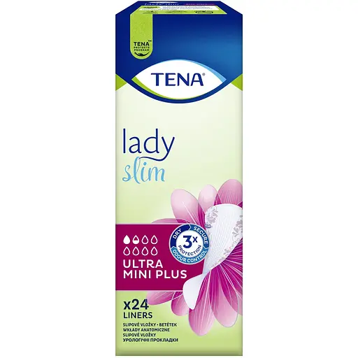 Уцінка. Урологічні прокладки Tena Lady Slim Ultra Mini Plus 24 шт.  - фото 2