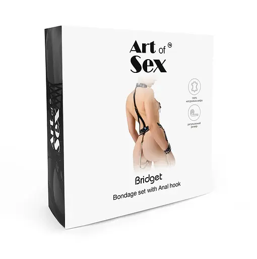 Бондажный набор с металлическим анальным крюком №1 Art of Sex Bridget Bondage set with anal hook №1 - фото 6