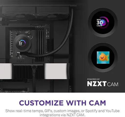 СВО NZXT Kraken Plus 240 Black (RL-KN240-B2) - фото 3