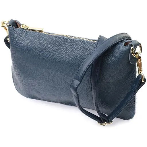 Кожаная женская сумка Vintage 26.5х16.5х2 см sum0026594 - фото 1