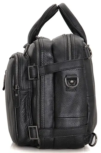 Чоловіча шкіряна сумка Vintage 38х27х15 см sum0012461 - фото 4