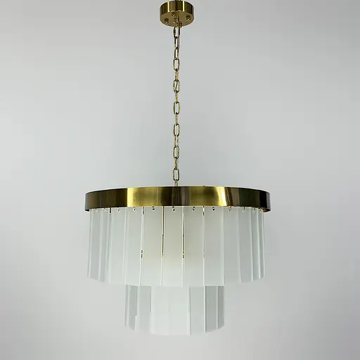 Латунна люстра Kiandra у двох розмірах Line.F Діаметр 80см - фото 9