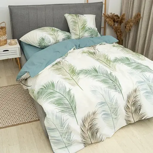 Комплект постільної білизни Viluta євро ранфорс 24339 100% бавовна - фото 2