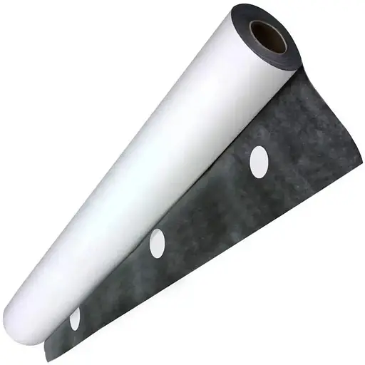 Агроволокно Shadow 50 г/м², 1.6х100 м, з перфорацією (3 отвори), чорно-біле (АВЧБП0003) - фото 1