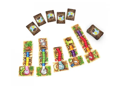 Настольная игра Zoch Там червяк. Карточная игра (Da ist der Wurm drin - Das Kartenspiel) (англ.) (601105181) - фото 2