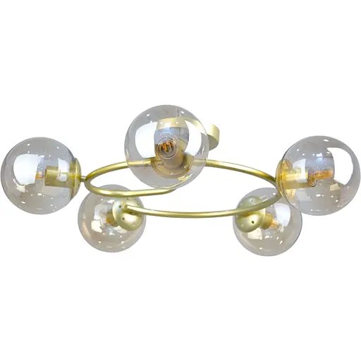 Люстра Brille стельова BR-274S/5 E27 G