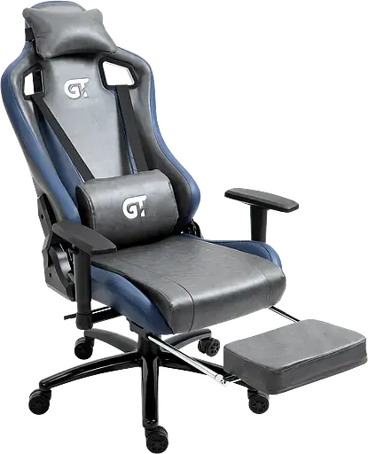 Геймерське крісло GT Racer чорне із синім (X-5105 Black/Blue) - фото 9