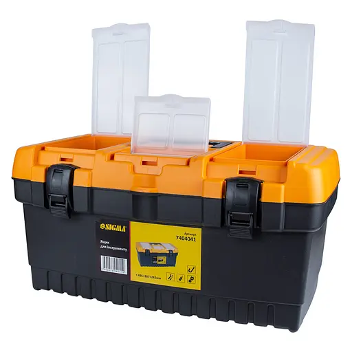Ящик для інструменту Sigma 486×267×242мм 7404041 - фото 2