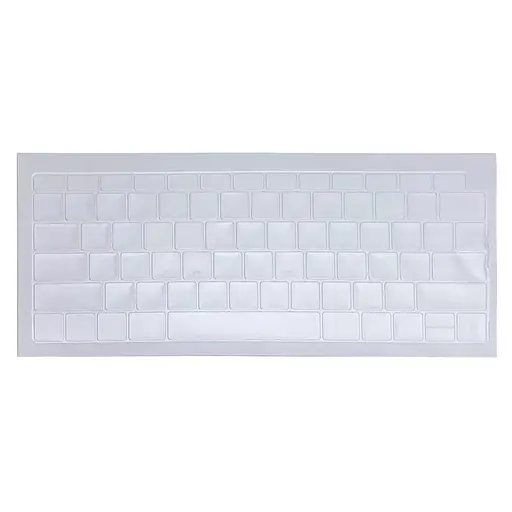 Накладка на клавіатуру DK для Apple MacBook Air 13" Retina 2018 - 2019 UK силікон прозорий