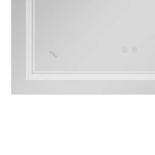 Дзеркало Qtap Cardinal 500x800 з LED-підсвічуванням Touch, з антизапотіванням, з димером температури кольору (3000-6500K) Reverse QT0478C5080 - фото 10