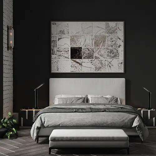 Светодиодная настольная лампа с регулировкой яркости | Арт. DE1733 черный | Line F - фото 3