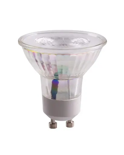 Світлодіодна лампочка Goldlux 328243 GU10 4.5W 4000K 450Lm IP20 Прозора - фото 1