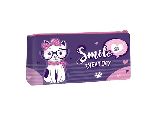 Пенал-косметичка силіконовий Smile