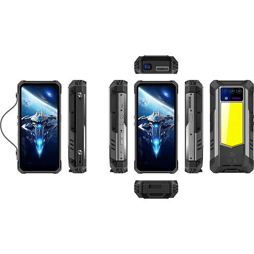 Смартфон Oukitel WP100 Titan 16/512GB Black [143111] - фото 4