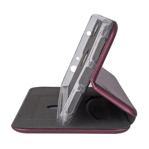 Шкіряний чохол-книжка Classy для Xiaomi Redmi 8a Бордовий - фото 2