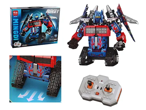 Конструктор Mingdy Robot на дистанційному керуванні, 8732, 447 деталей, пульт управління - фото 2