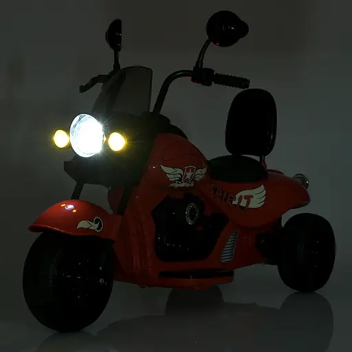 Електромобіль дитячий Bambi Мотоцикл M 5739EL-3 Racer з екокожаним сидінням та EVA колесами - фото 6