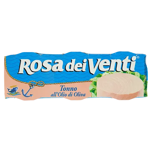 Набор тунца Callipo Rosa dei Venti в оливковом масле 240 г (3 шт. х 80 г)