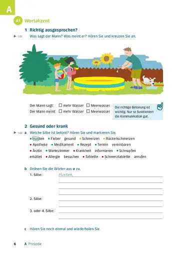 Deutsch uben. Phonetik A1 - Ubungen und Tipps fur eine gute Aussprache - фото 2