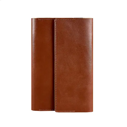 Шкіряний блокнот (Софт-бук) 5.1 світло-коричневий - фото 8