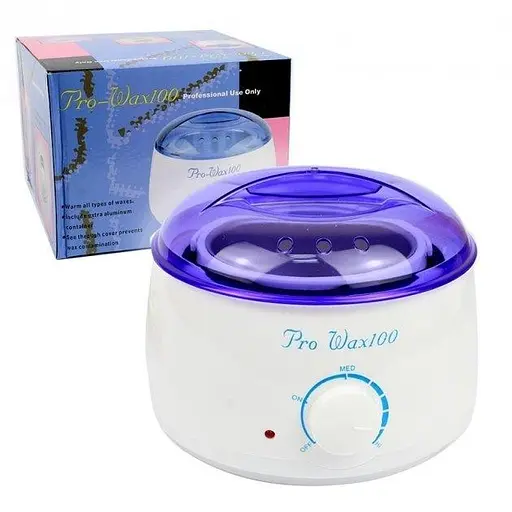 Воскоплав баночний Pro Wax 100 для депіляції нагрівач для гарячого воску з терморегулятором - фото 6