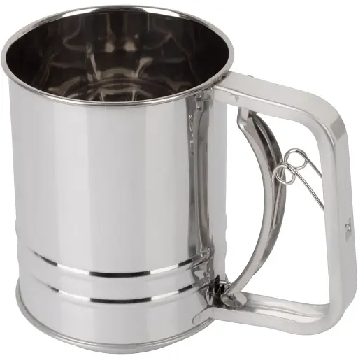 Сито кухонне Ringel Havel кухоль-сито для борошна нержавіюча сталь 9.7x15.5x13 см (RG-5126)