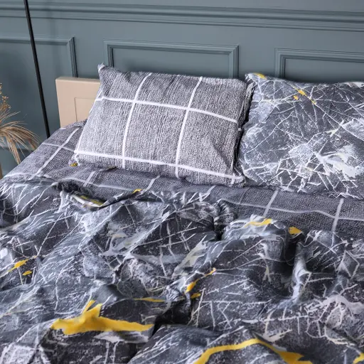 Комплект постельного белья Mirson 17-0848 Faultline Бязь 2x 160 x 220 см - фото 4