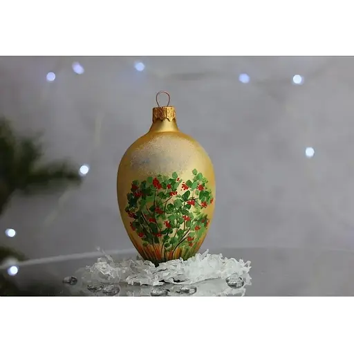 Набір ялинкових прикрас Санта Шоп Святкова пара скло (4820001154443) - фото 6