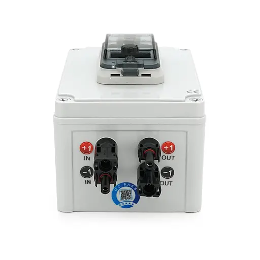 Выключатель погрузки постоянного тока для солнечных систем YR1-1 550V 32A IP66 подключение снизу - фото 2