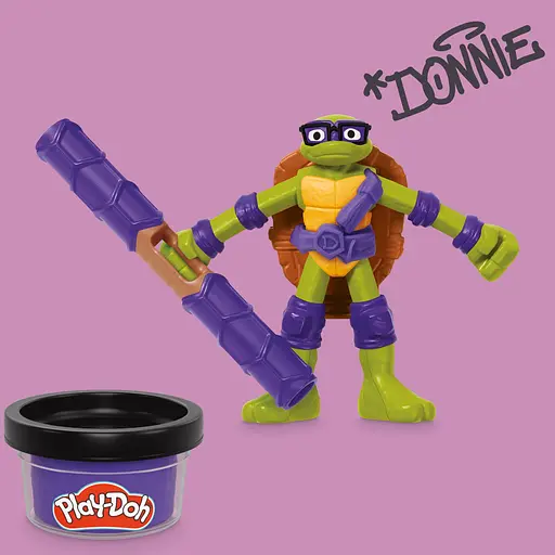 Набір для творчості Hasbro Play-Doh з масою для ліплення Черепашки-ніндзя Ковабунга (G0556) - фото 5