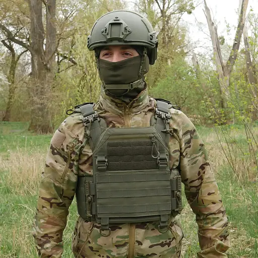 Плитоноска Kiborg GU gen.2 Khaki (1000-k2053) - фото 7