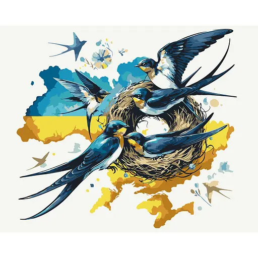 Картина по номерам "Родове гніздо" 16528-AC 40*50 см