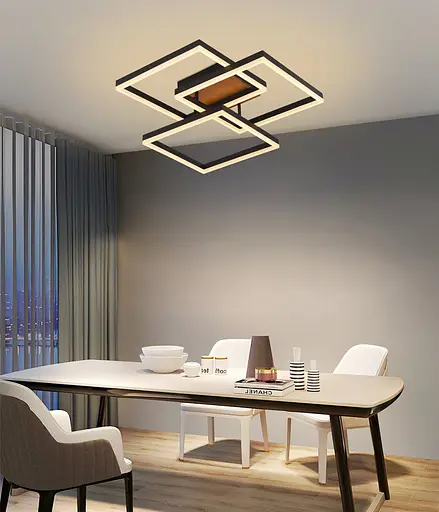 Светодиодная люстра MTD132 Дерево