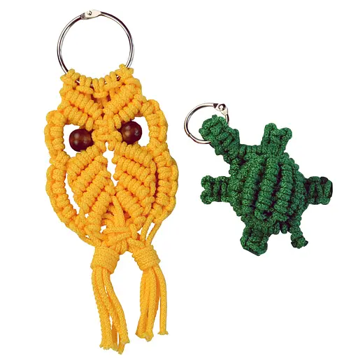 Набір дитячої творчості Макраме "Підвіски на рюкзак" М-004 - фото 2