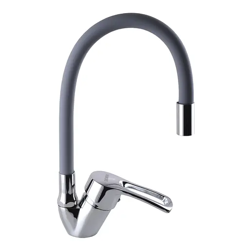 Змішувач для кухні Domino Sirius DSV-203SLR-Gray Сірий - фото 4