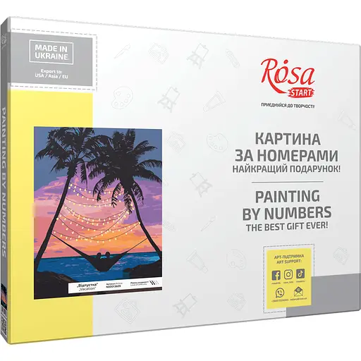 Картина за номерами Rosa Start Відпустка 35x45 см в коробці - фото 2