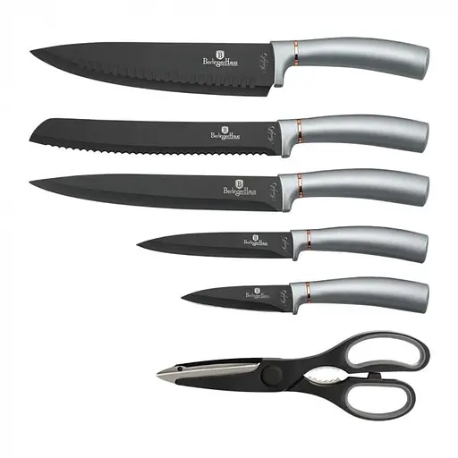 Набор ножей из 7 предметов Berlinger Haus Moonlight Collection (BH-2579) - фото 2