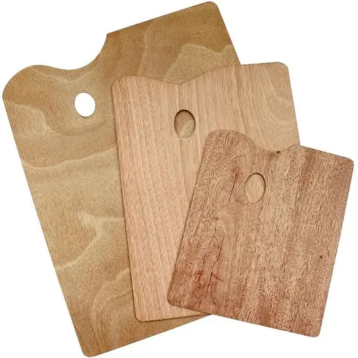 Палитра D. K. ART & CRAFT деревянная прямоугольная 5 мм - фото 2