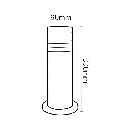 Светильник садово-парковый столбик "PALMERA 2" Е27 - фото 2