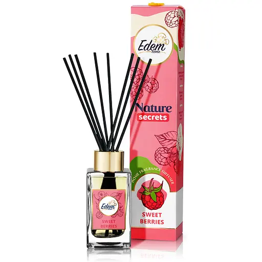 Аромадифузор с палочками Edem Home Nature Secrets - Sweet berries 90 мл (EH25538)
