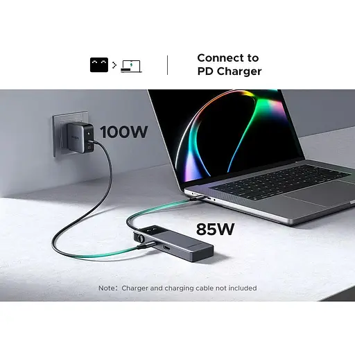 USB-хаб Ugreen Uno 5in1 CM888 (45154) [143011] - фото 6