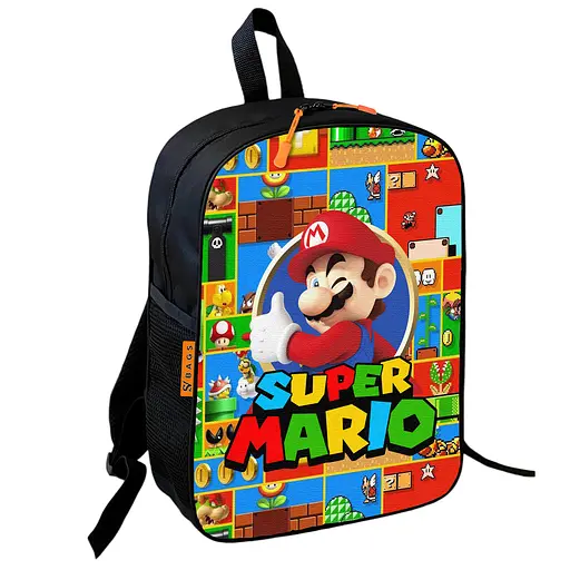 Шкільний рюкзак дитячий Супер Маріо + Сумка для взуття спортивної форми рюкзак-мішок для хлопчика (01768) - фото 5