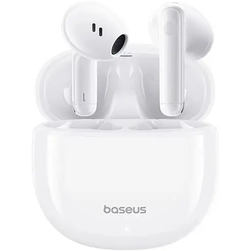 Бездротові навушники Baseus Bowie E13 True Wireless Earphones, BT5.3, 40mAh, 400mAh, 6h, White A00059701217-Z1