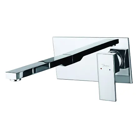 Змішувач для умивальника Jaquar Kubix F KUB-CHR-35233FK Хром - фото 1