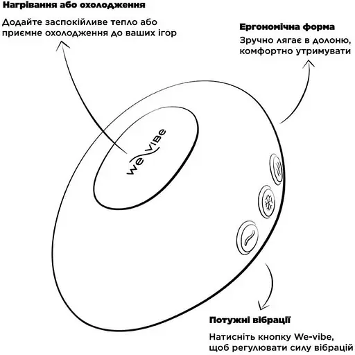 Вібратор We-Vibe Temp (Orange) - фото 4