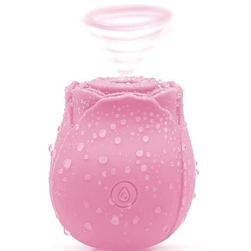 Вибратор Passion Роза вакуумный USB розовый (4821002029587)