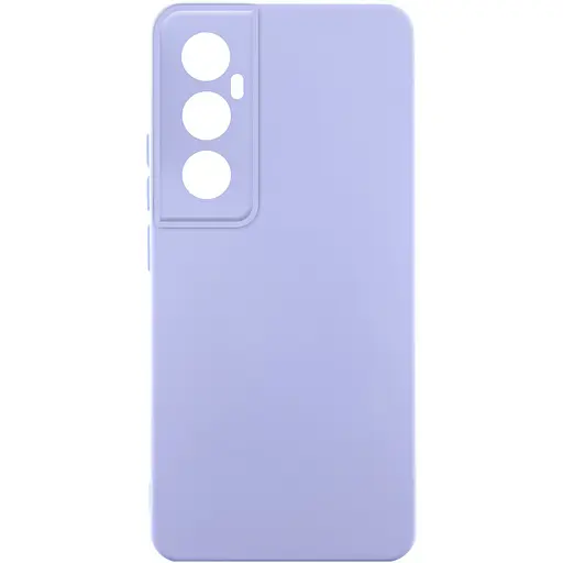 Чехол Silicone Cover Lakshmi Full Camera (AA) для Realme C65 4G Сиреневый / Dasheen