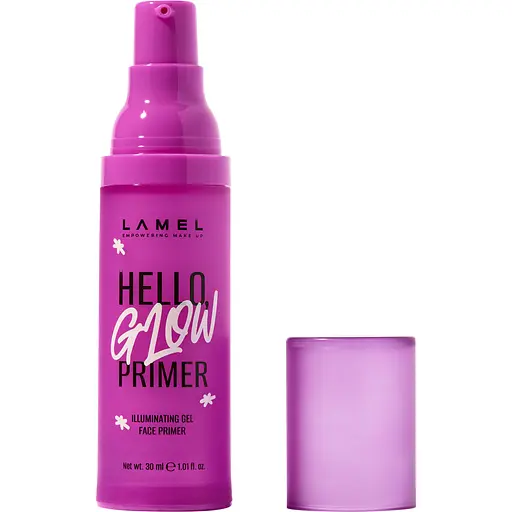 Праймер для обличчя Lamel Hello Glow Illuminating Gel Face Primer №02 30 мл - фото 2